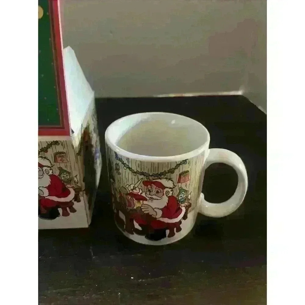Vintage Applause Rudolph Red Nosed Reindeer 50th Anniversary Edition Mug New Box - Picture 4 of 7